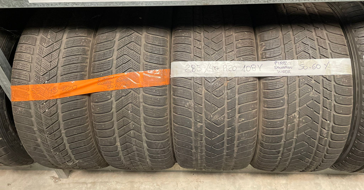 Neumaticos invierno MERCEDES GLC 20'' 255/45 R20 y 285/40 R20 al 50%
