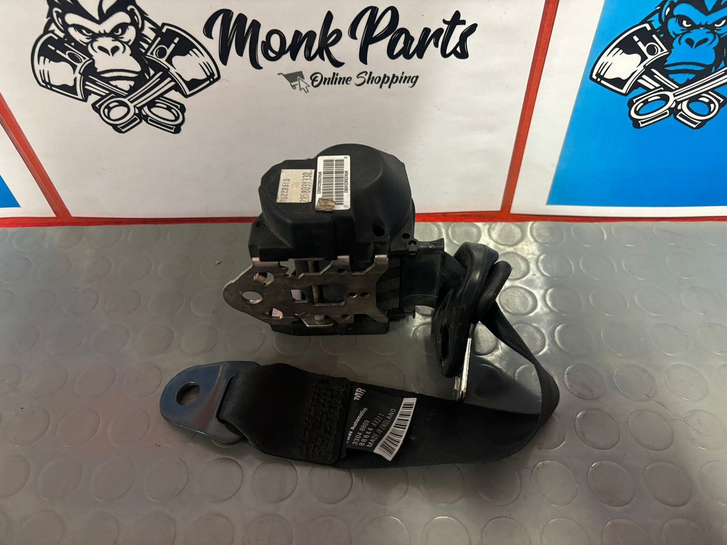Cinturon trasero derecho NISSAN MICRA K12 88844 AX311