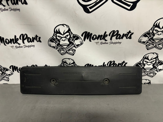 Soporte matricula delantera PORSCHE 718 SPYDER GT4 982807287D