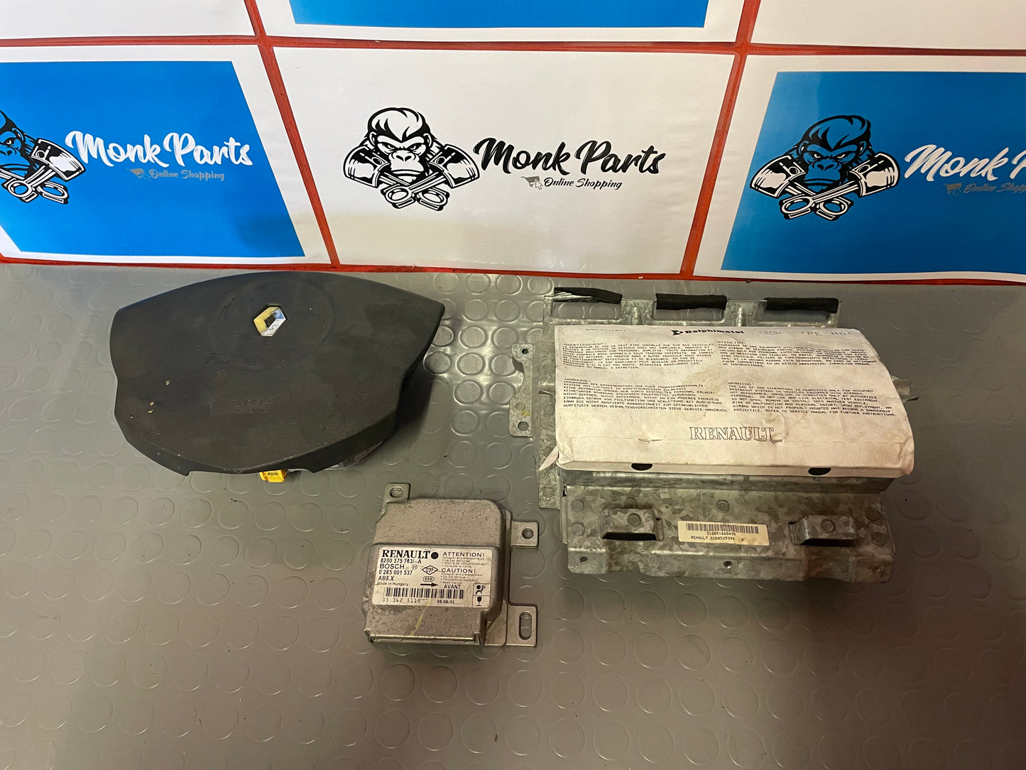 Kit airbags RENAULT CLIO II 2