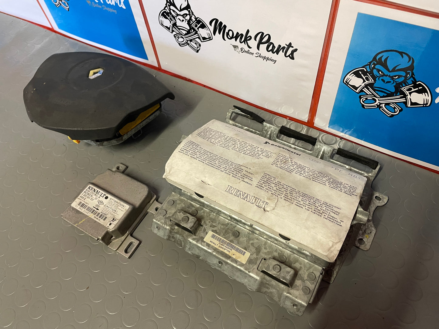 Kit airbags RENAULT CLIO II 2