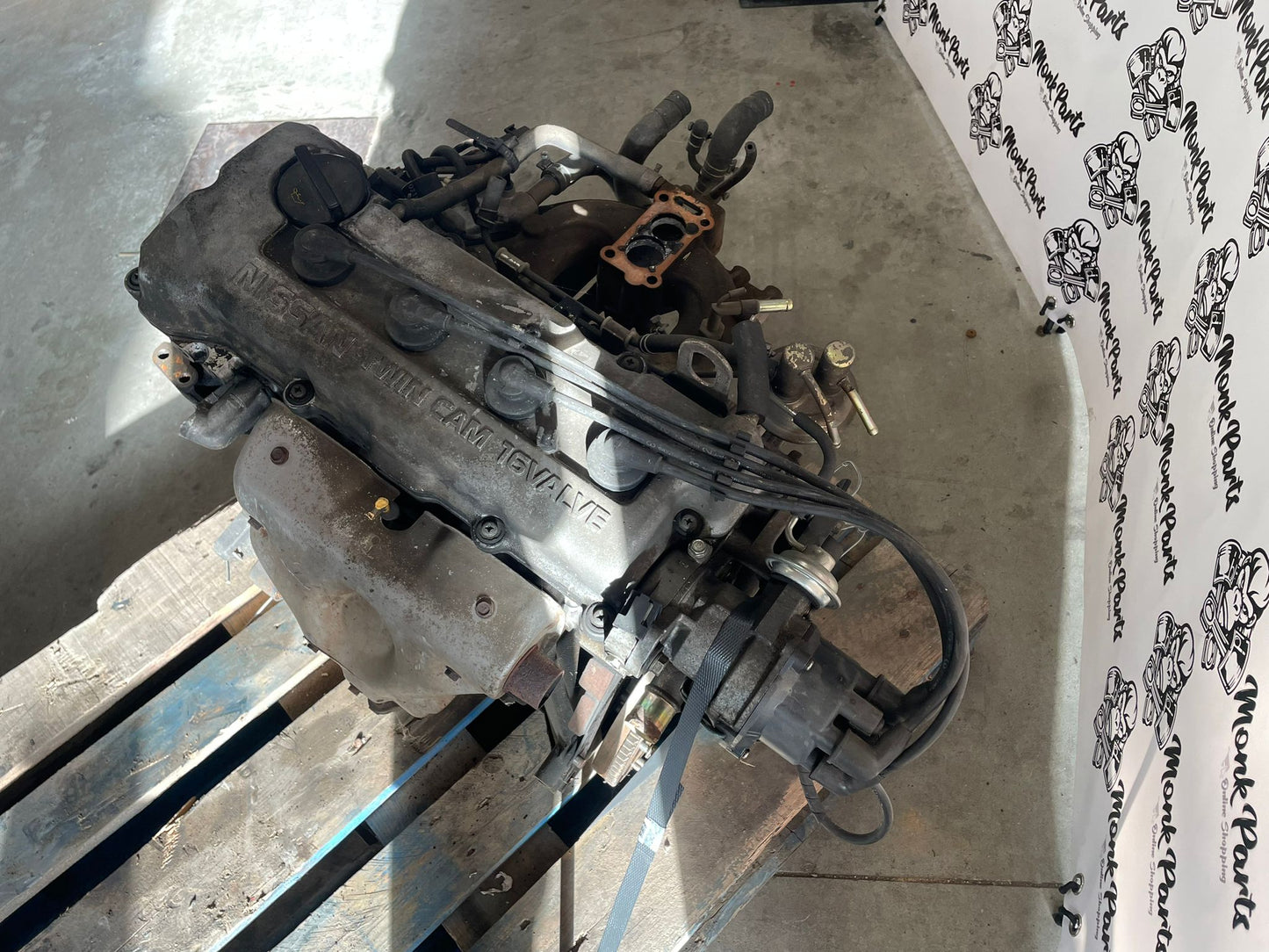 Motor NISSAN PRIMERA P10 1.6 MONOPUNTO GA16DE