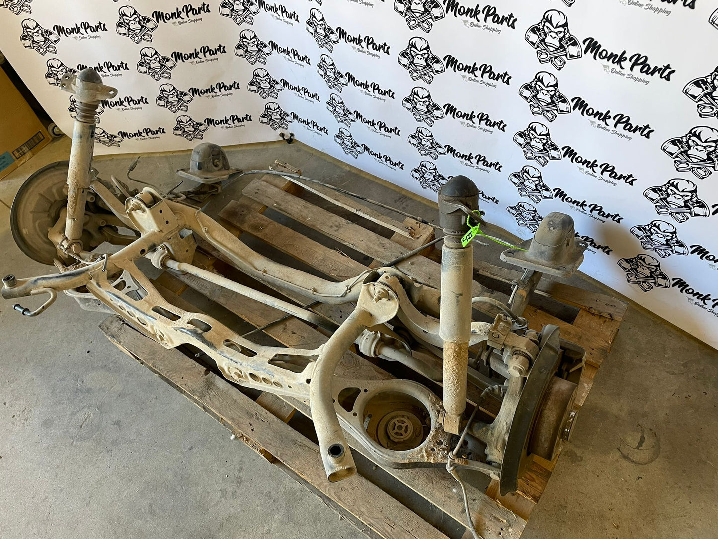 Puente trasero completo VOLKSWAGEN GOLF V y SEAT LEON 2