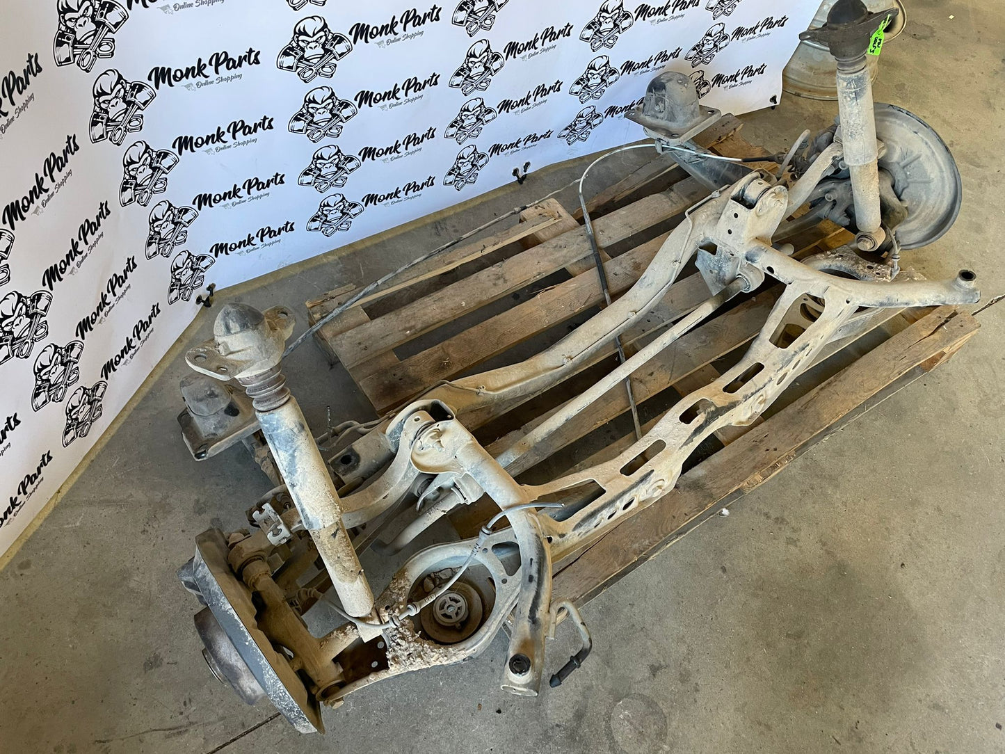 Puente trasero completo VOLKSWAGEN GOLF V y SEAT LEON 2