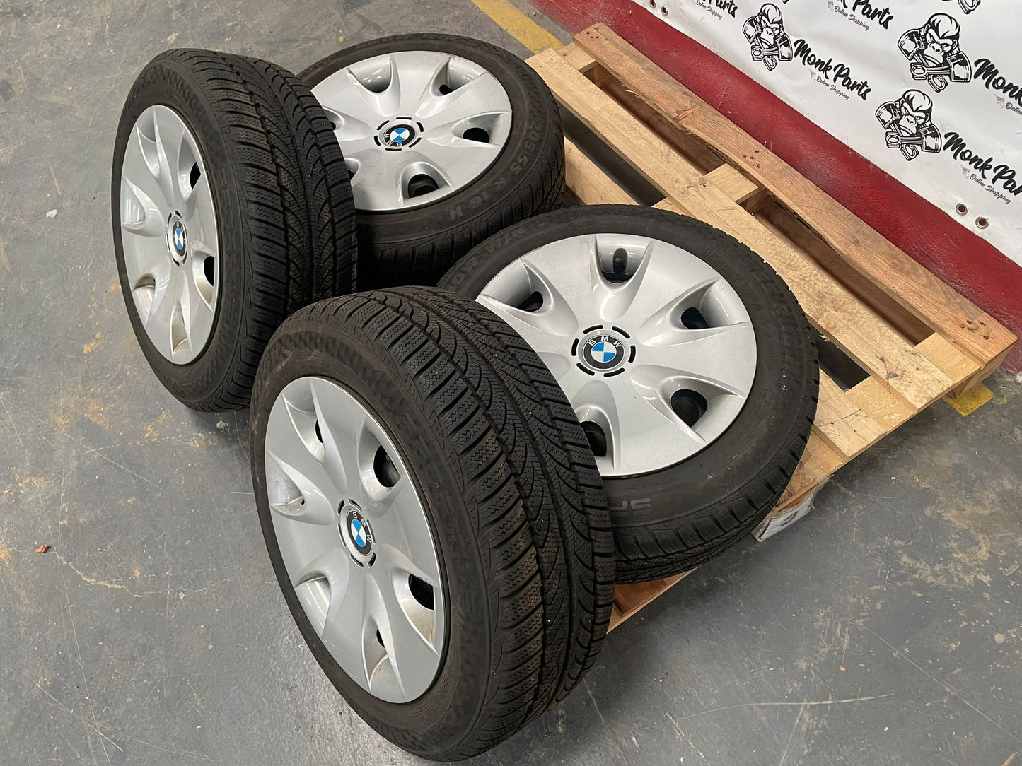 Llantas con neumático invierno BMW 16'' 205/55 R16 91H