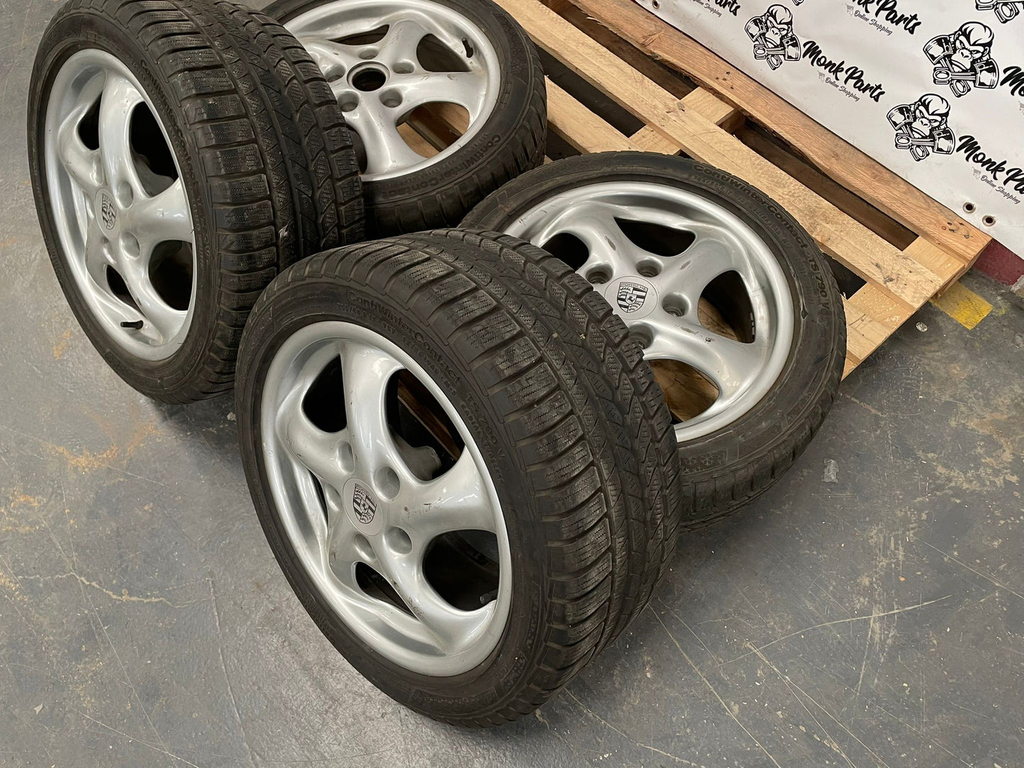 Llantas con neumático PORSCHE BOXSTER 986 17'' Originales