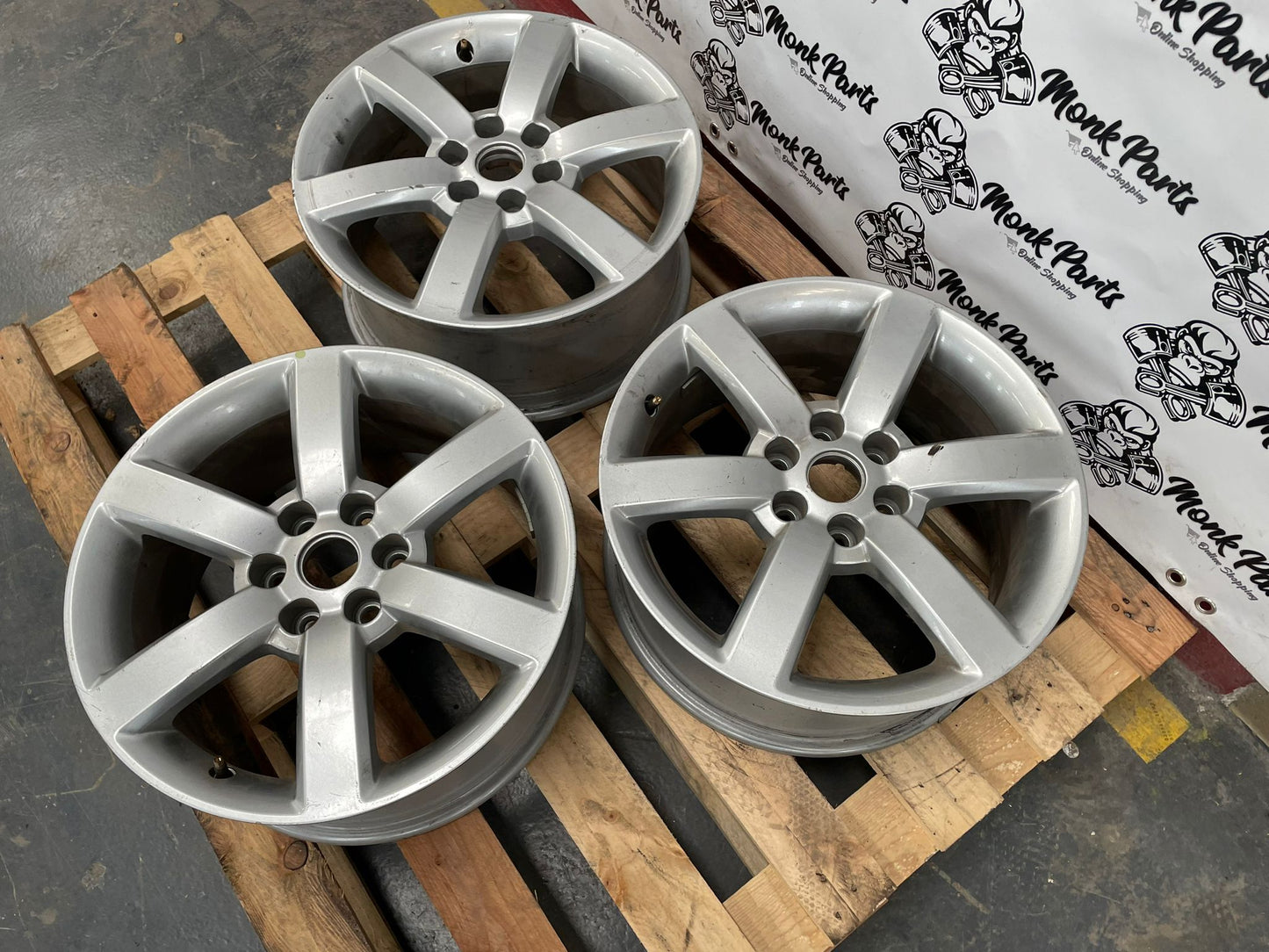 Llantas NISSAN NAVARA NP300 Originales 7,5x17 ET50 (precio unidad)