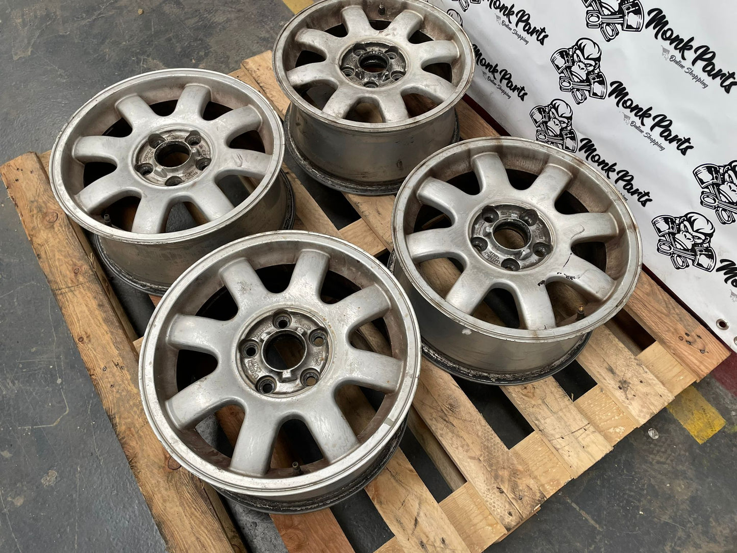 Llantas SPEEDLINE AUDI A4 B5 15'' 7X15 ET45