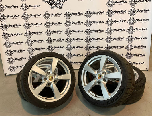 Llantas con neumatico PORSCHE 987 BOXSTER CAYMAN S 18'' 8x18 ET57 9x18 ET43 235/40R18 255/40R18