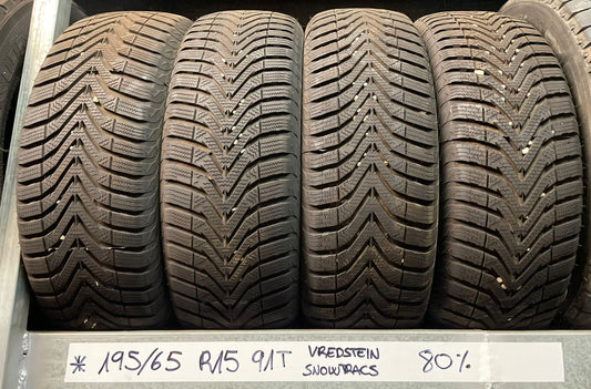 Neumaticos invierno 195/65 R15 91T VREDSTEIN SNOWTRACS 80%