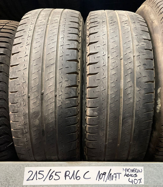 2 Neumaticos 215/65 R16C 109/107T MICHELIN AGILIS 40%