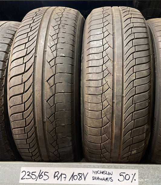 2 Neumaticos 235/65 R17 108V MICHELIN DIAMARIS 50%