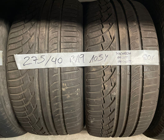 2 Neumaticos 275/40 R19 105Y MICHELIN PILOT PRIMACY 80%