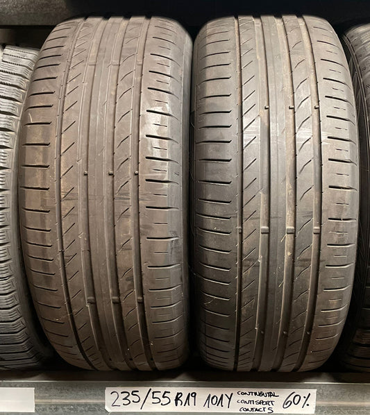 2 Neumaticos 235/55 R19 101Y CONTINENTAL CONTISPORT CONTACT 5 60%