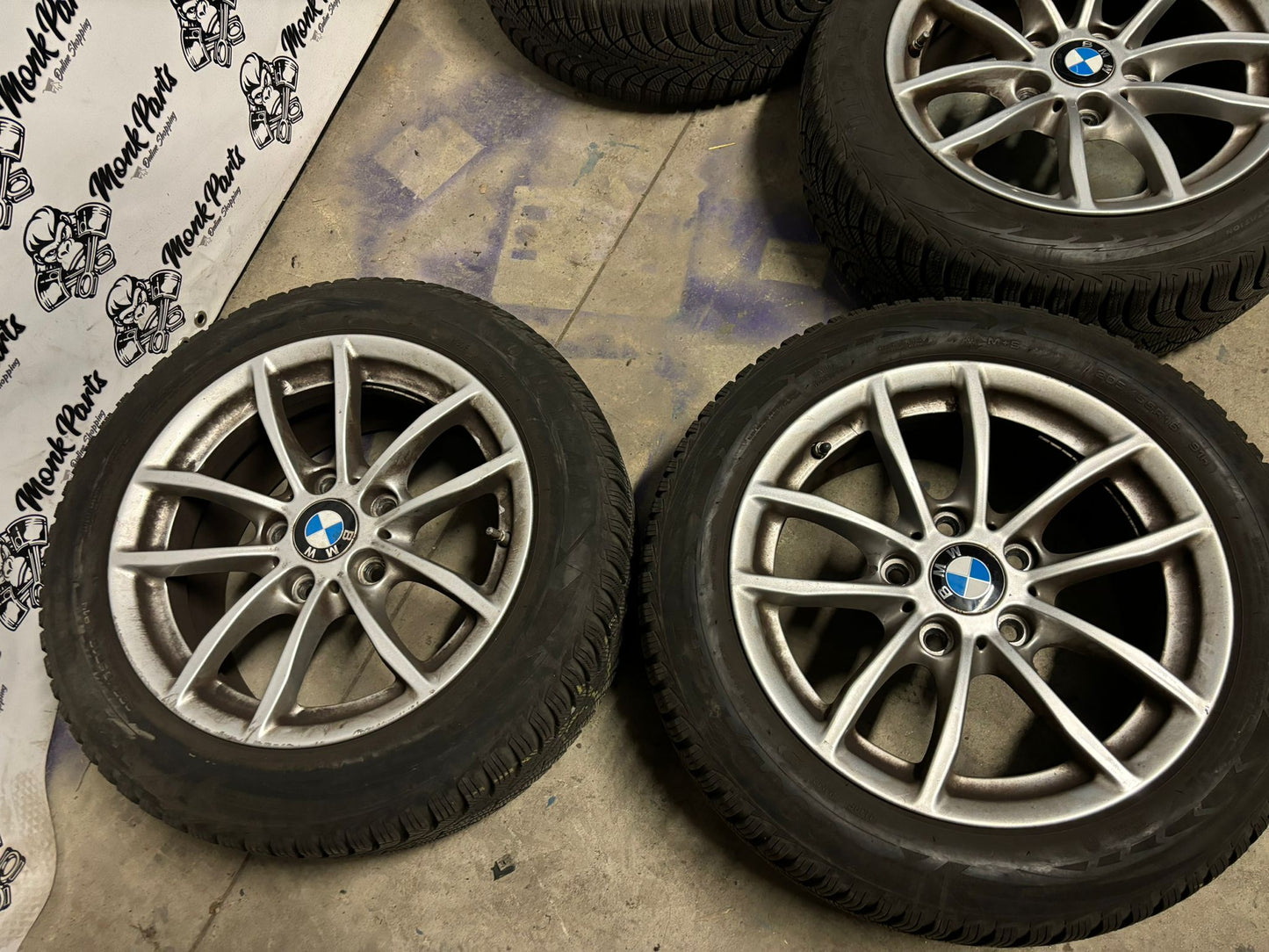 Llantas con neumático invierno BMW 16'' 7x16 IS40 6798202 205/55 R16 91H