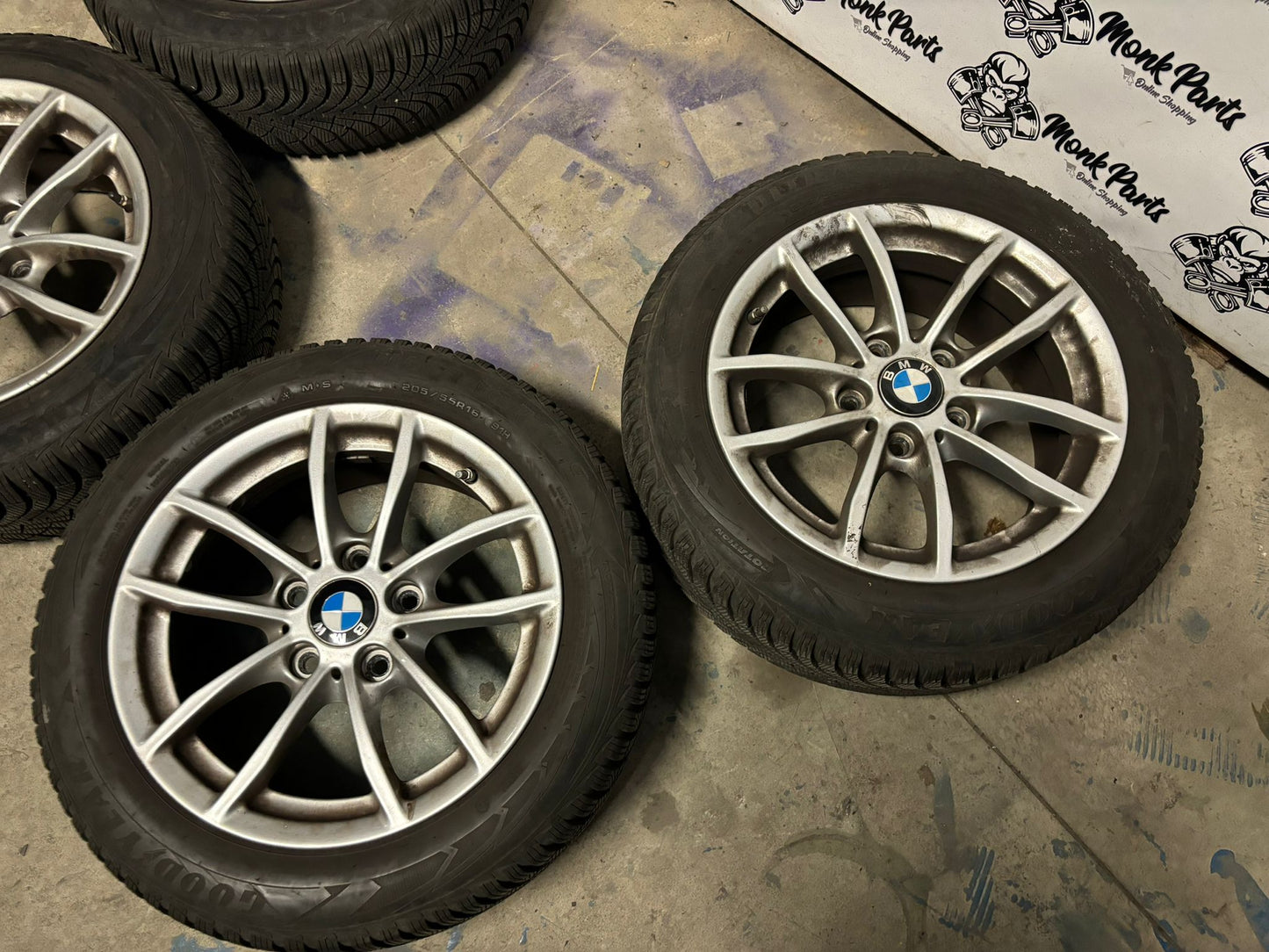 Llantas con neumático invierno BMW 16'' 7x16 IS40 6798202 205/55 R16 91H