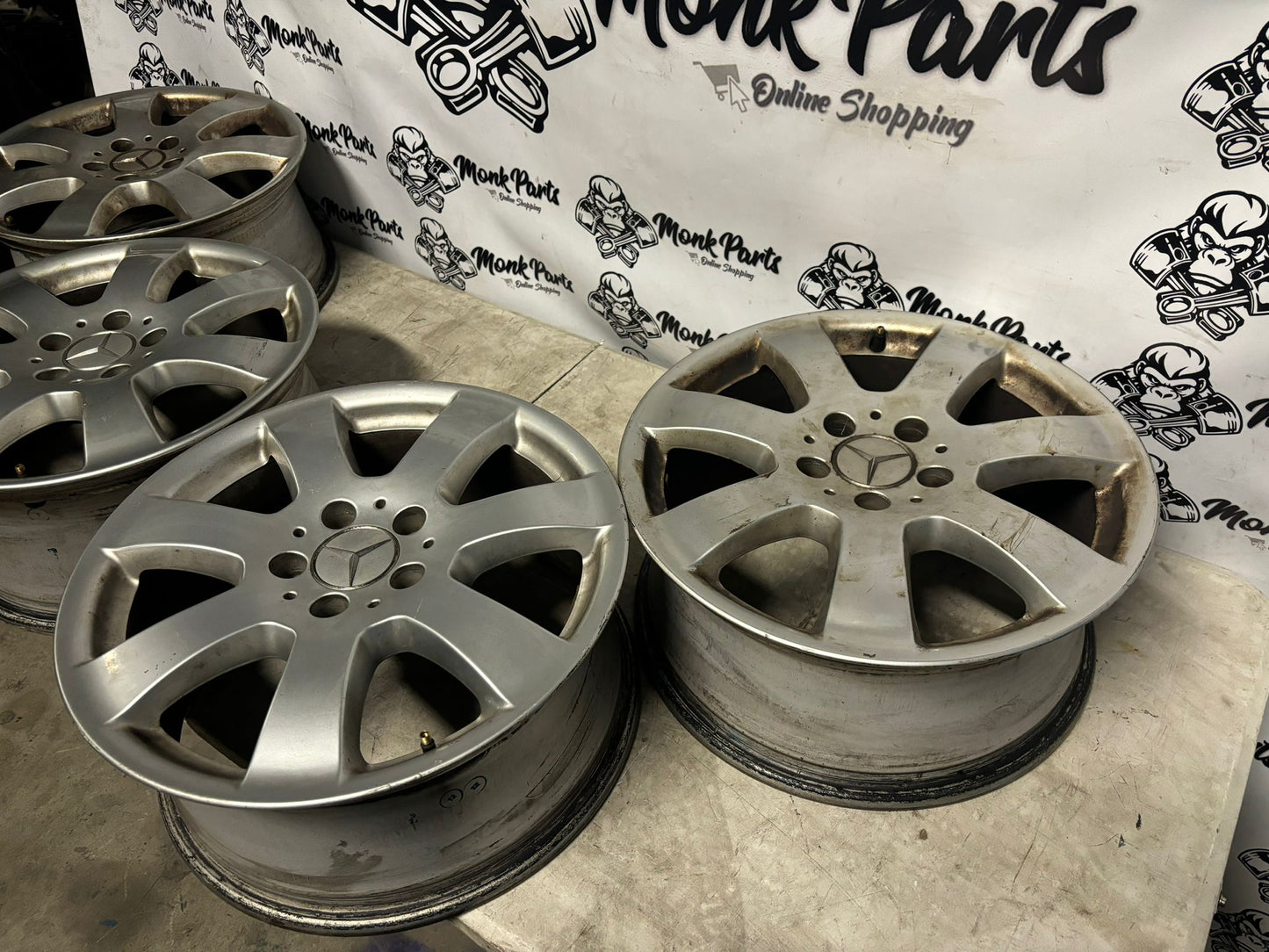 Llantas MERCEDES 17'' Originales 7,5x17 ET56