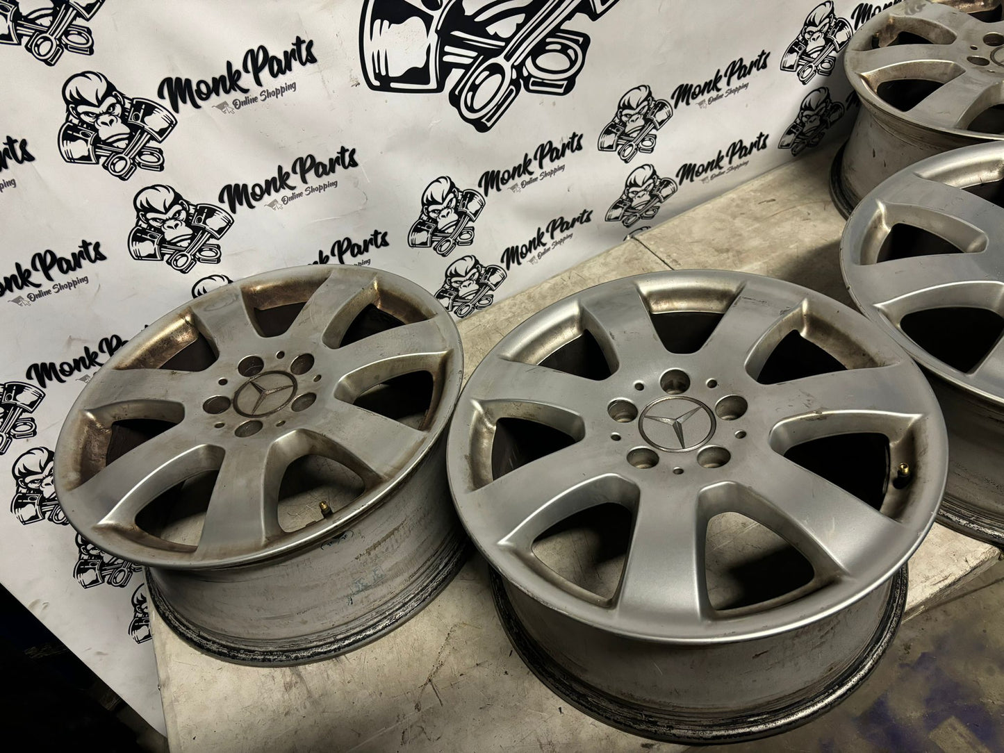 Llantas MERCEDES 17'' Originales 7,5x17 ET56