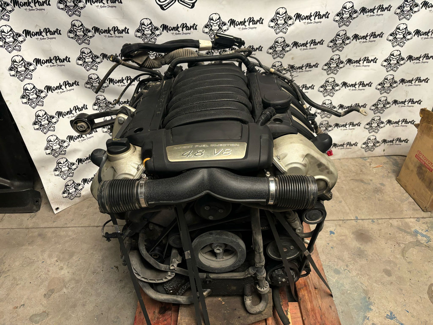 Motor PORSCHE CAYENNE S GTS M4801 , 130.000 km demostrables