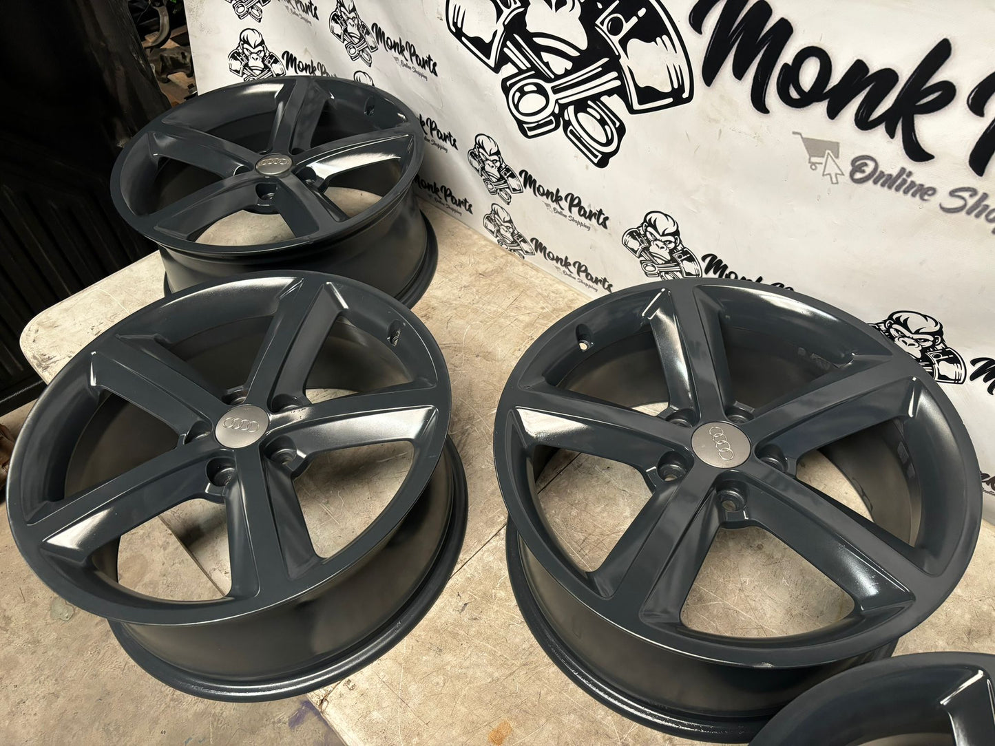 Llantas AUDI A4 S-LINE 18'' ORIGINALES 8X18 ET47 8K0601025Q