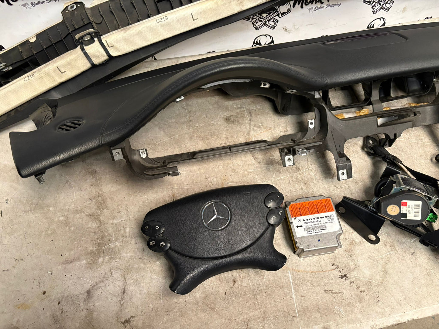 Kit airbags MERCEDES CLS W219