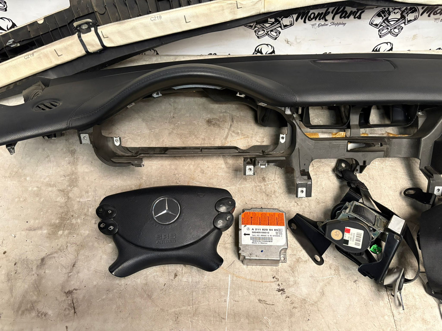 Kit airbags MERCEDES CLS W219