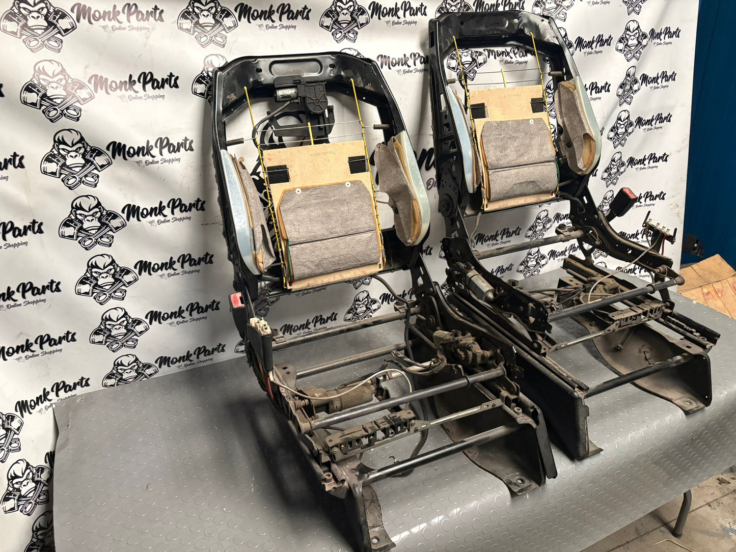 Estructuras asientos delanteros MERCEDES G W463