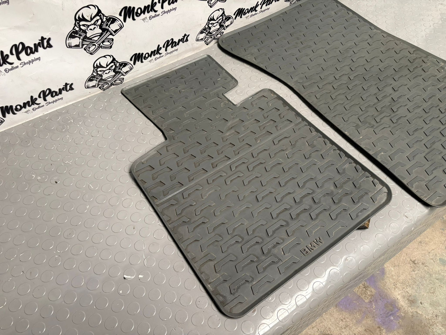 Alfombrillas de goma BMW Z4 E85 E86 Originales 0308746 0308747