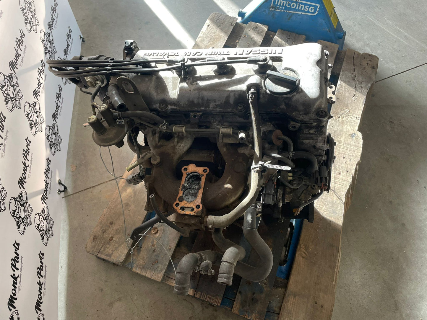 Motor NISSAN PRIMERA P10 1.6 MONOPUNTO GA16DE