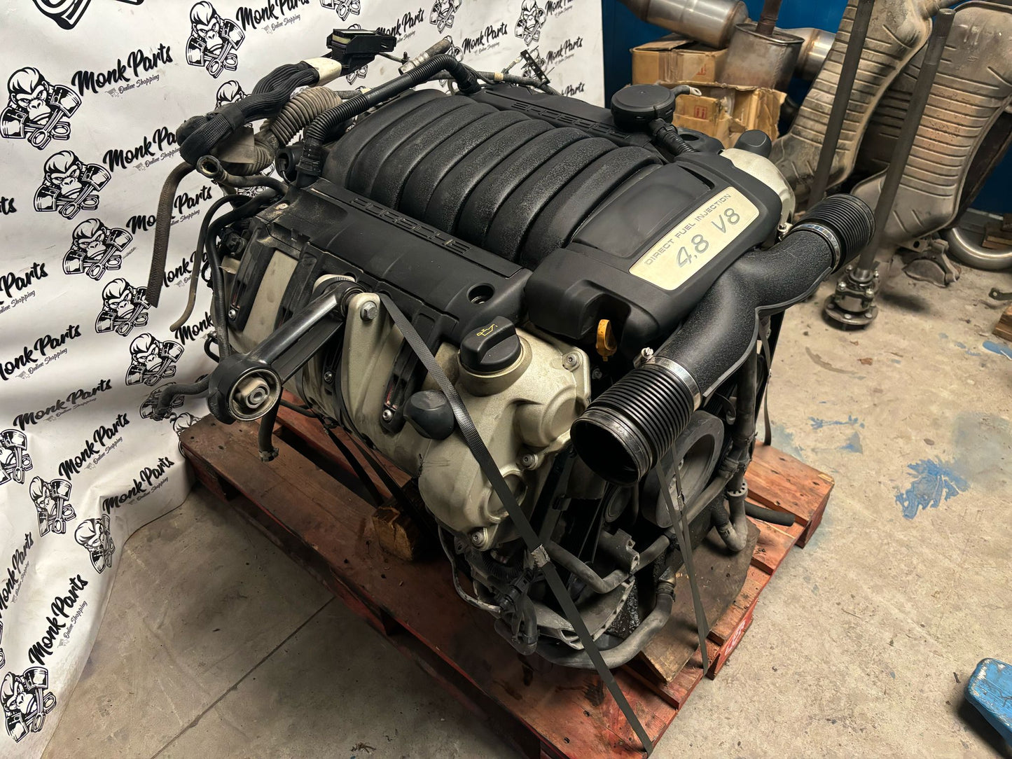 Motor PORSCHE CAYENNE S GTS M4801 , 130.000 km demostrables