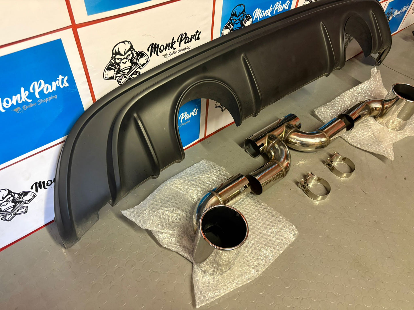 Difusor paragolpes trasero PORSCHE 718 GTS 4.0 982807125D