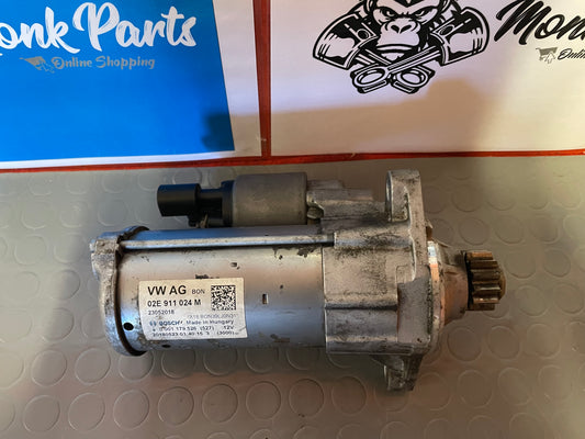 Motor arranque VOLKSWAGEN GOLF VII 7 GTI 02E911024M