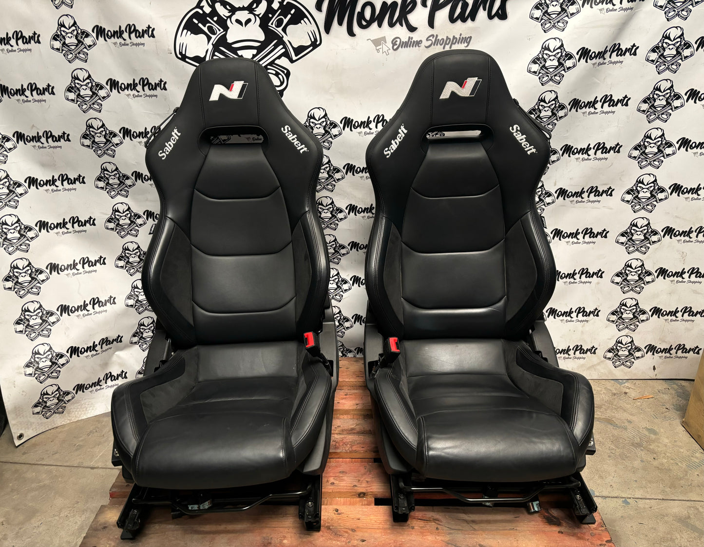 Asientos baquet carbono Sabelt de Hyundai Motorsport