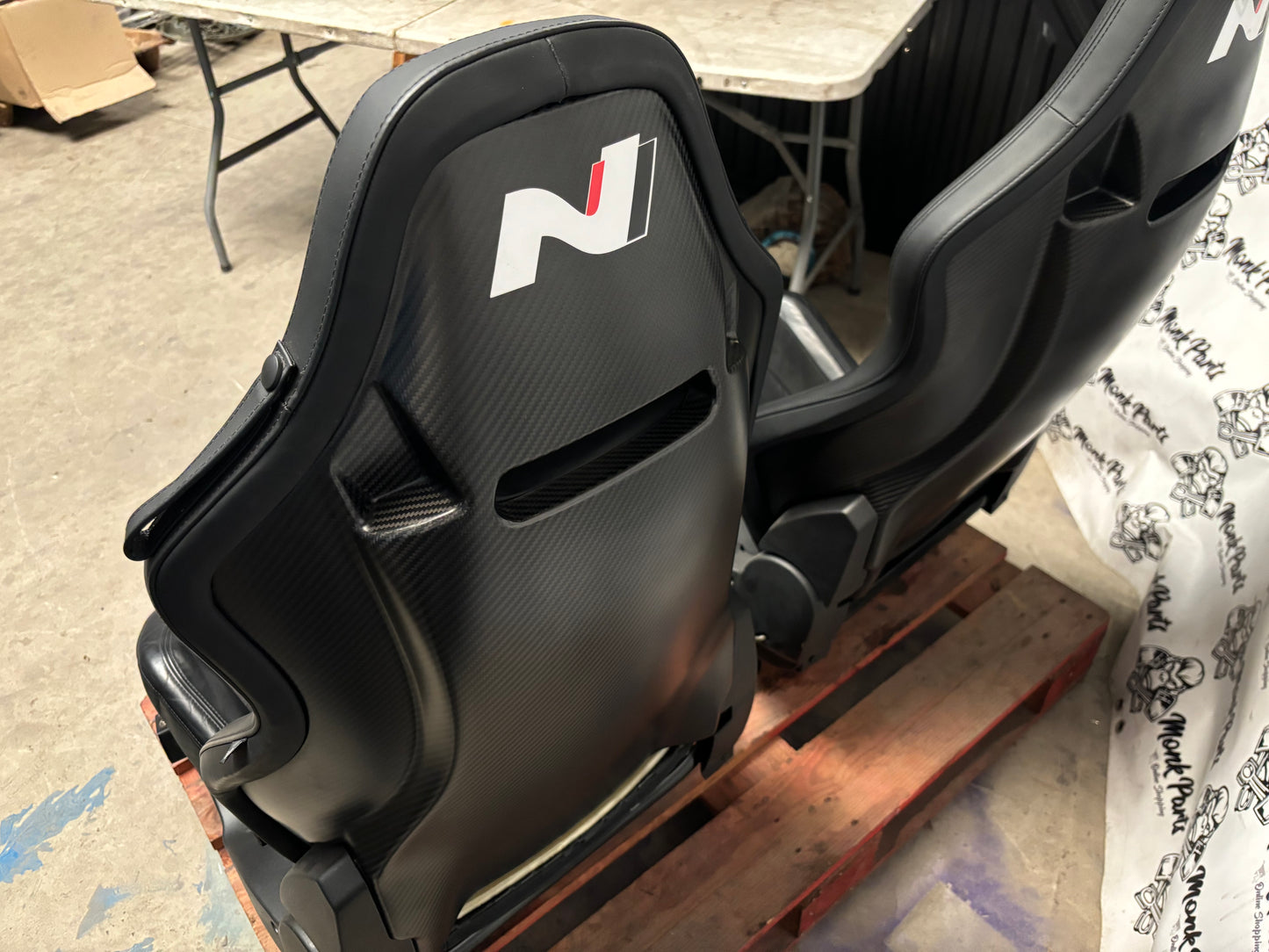 Asientos baquet carbono Sabelt de Hyundai Motorsport