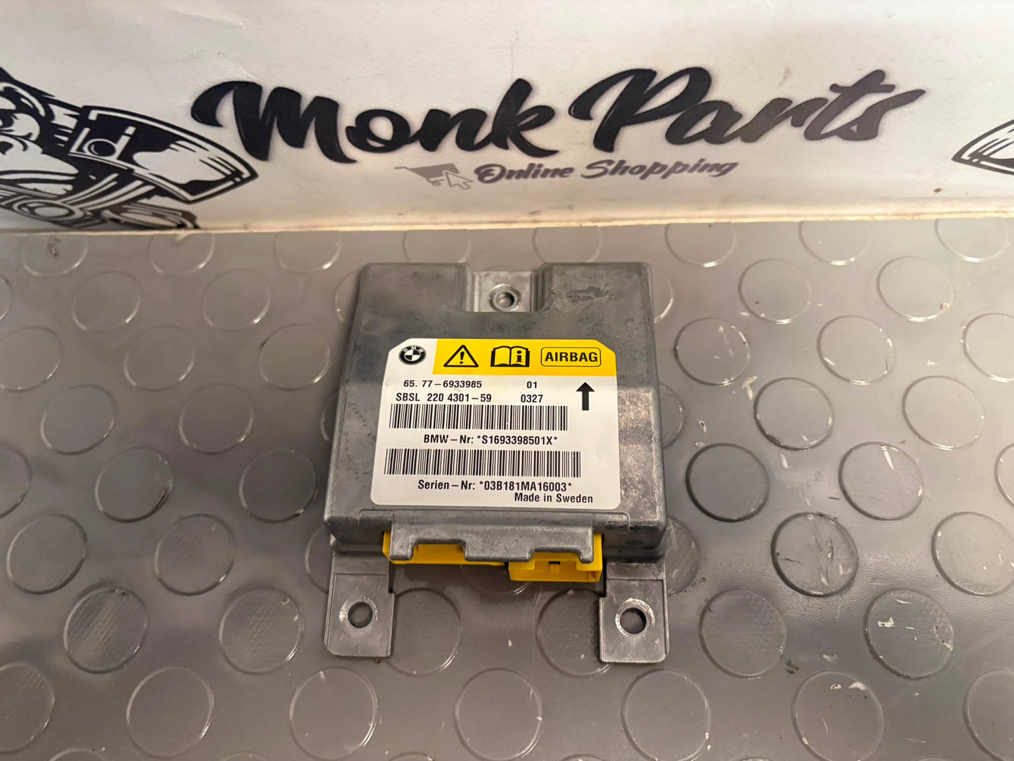 Modulo sensor pilar b airbag izquierdo BMW Z4 E85 6933985
