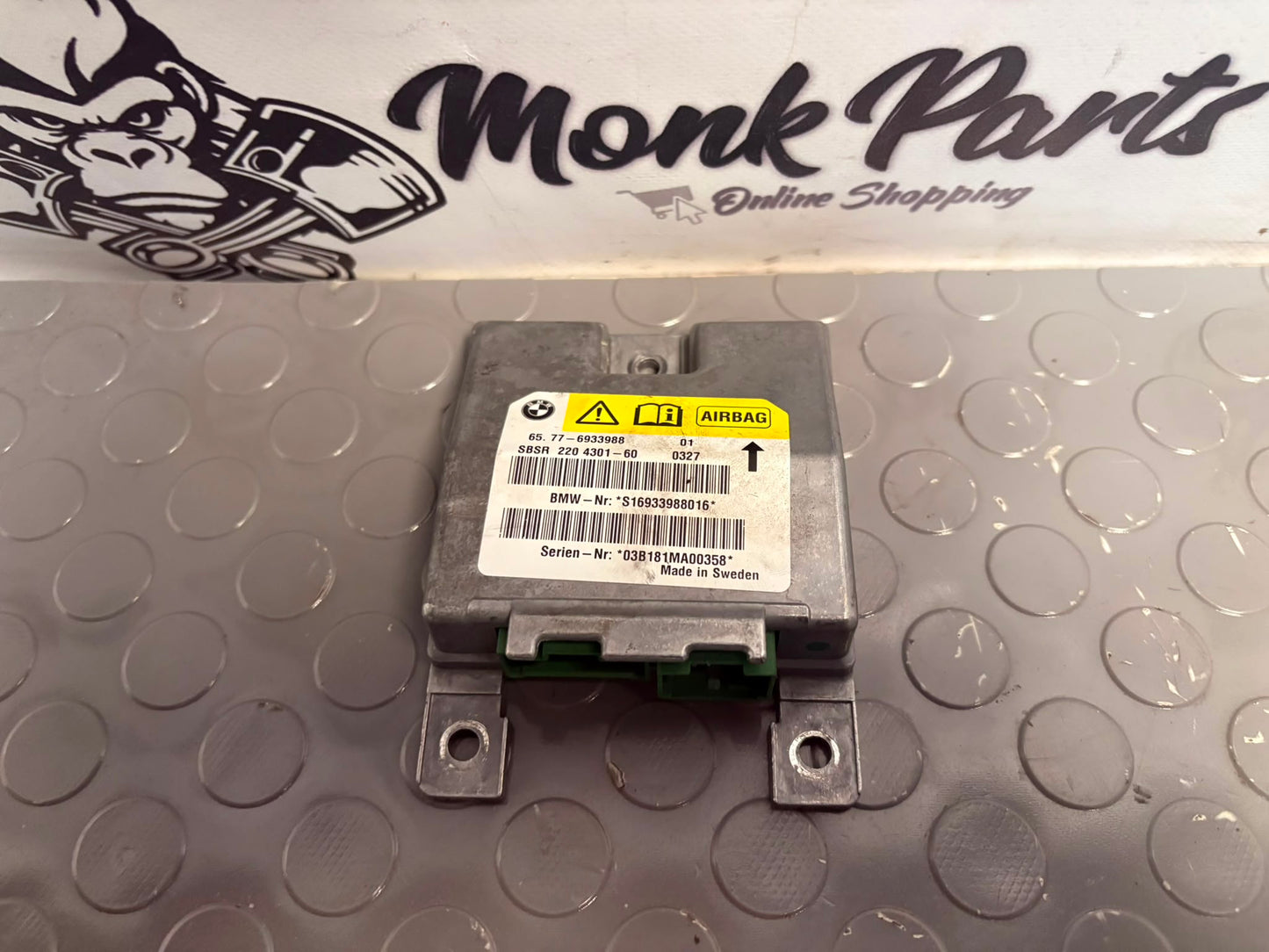 Modulo sensor pilar b airbag derecho BMW Z4 E85 6933988