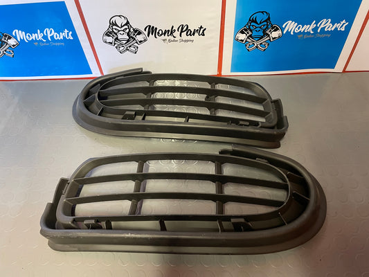 Rejillas paragolpes delantero PORSCHE BOXSTER S 986 98650555301 98650555401 , NUEVAS
