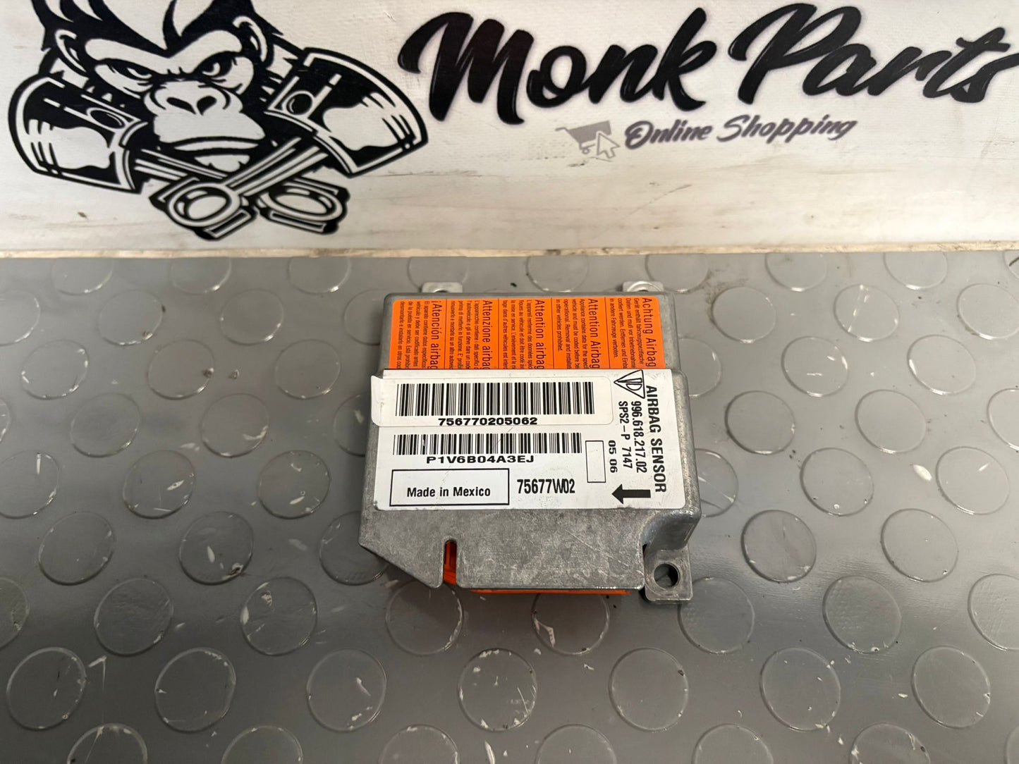 Centralita de airbag PORSCHE 911 996 y 986 BOXSTER 99661821702 996.618.217.02