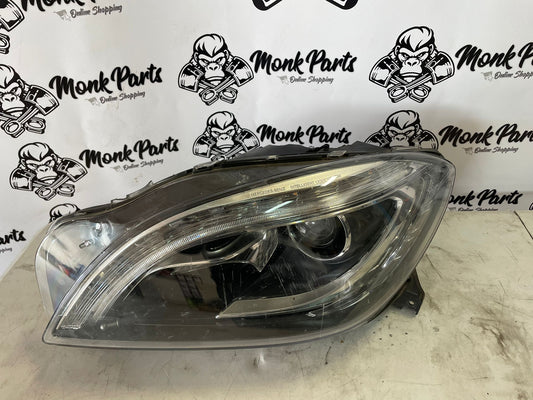 Faro delantero izquierdo MERCEDES ML W166 ROTO