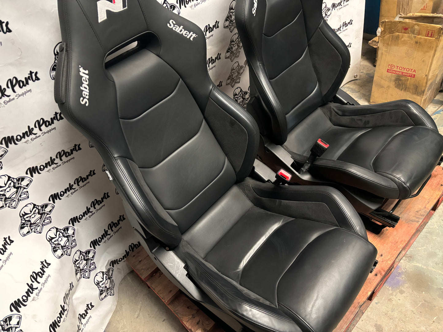 Asientos baquet carbono Sabelt de Hyundai Motorsport