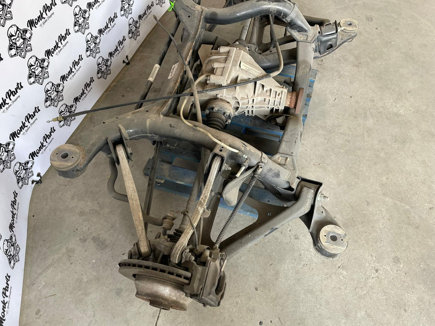 Puente trasero completo VOLKSWAGEN TOUAREG R5 2.5
