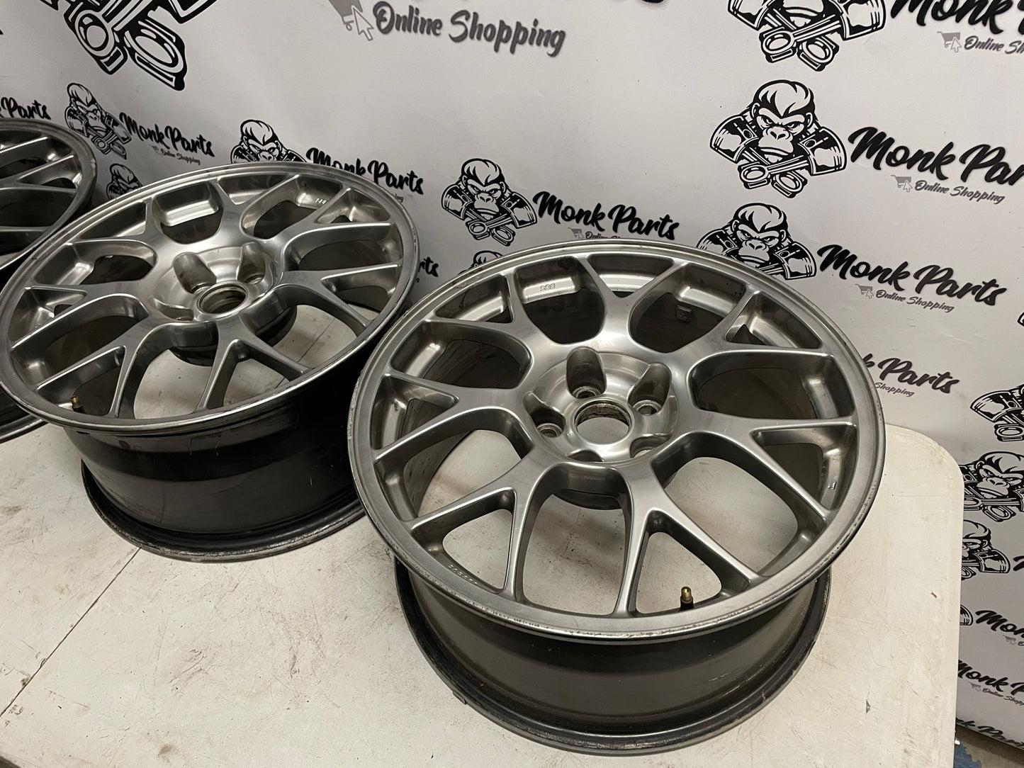 3 Llantas MITSUBISHI EVO X Originales BBS 8.5X18 ET38