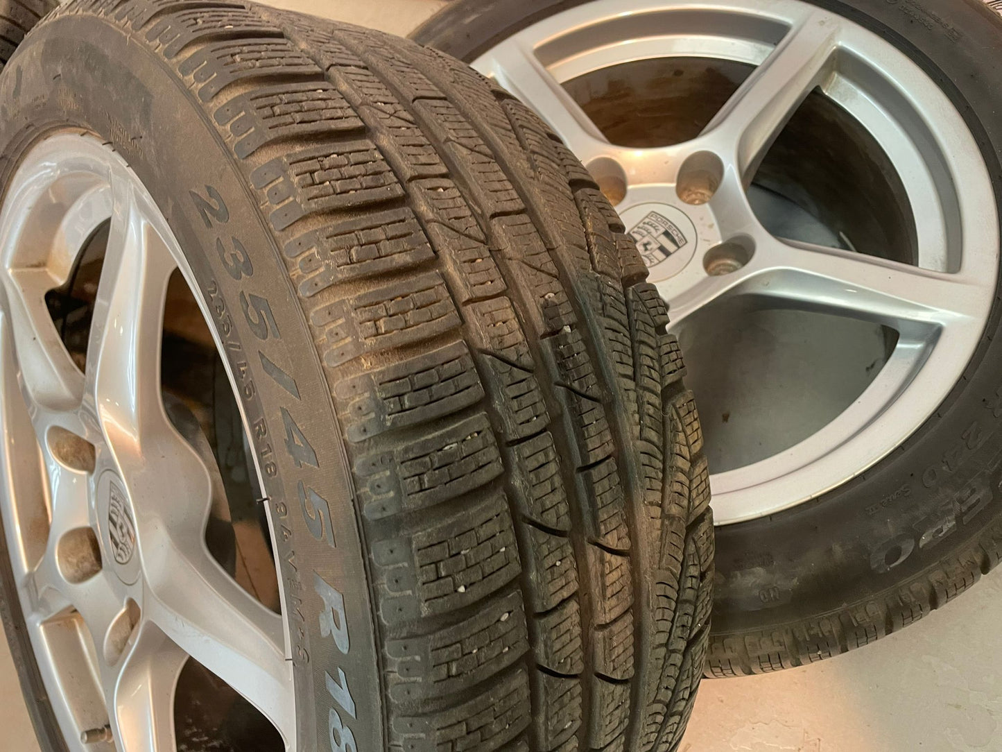 Llantas con neumatico PORSCHE 981 BOXSTER CAYMAN 18'' Originales 981.362.120.05 981.362.122.05
