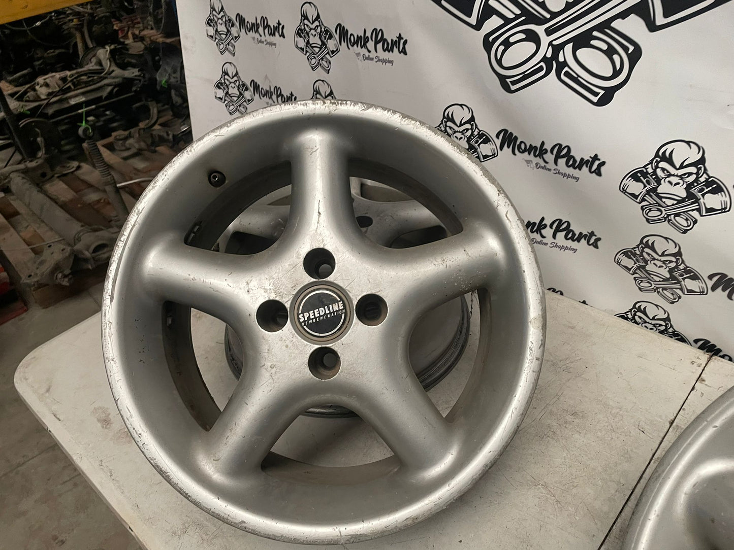 Llantas SPEEDLINE AUDI VOLKSWAGEN SEAT 16'' 4X100 7,5x16 ET36