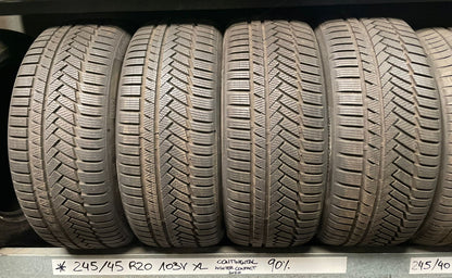 Neumaticos invierno 245/45 R20 103V CONTINENTAL WINTER CONTACT 90% 2020