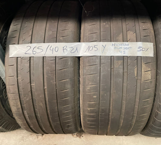 2 Neumaticos 265/40 R21 105Y MICHELIN PILOT SPORT 4S 50%