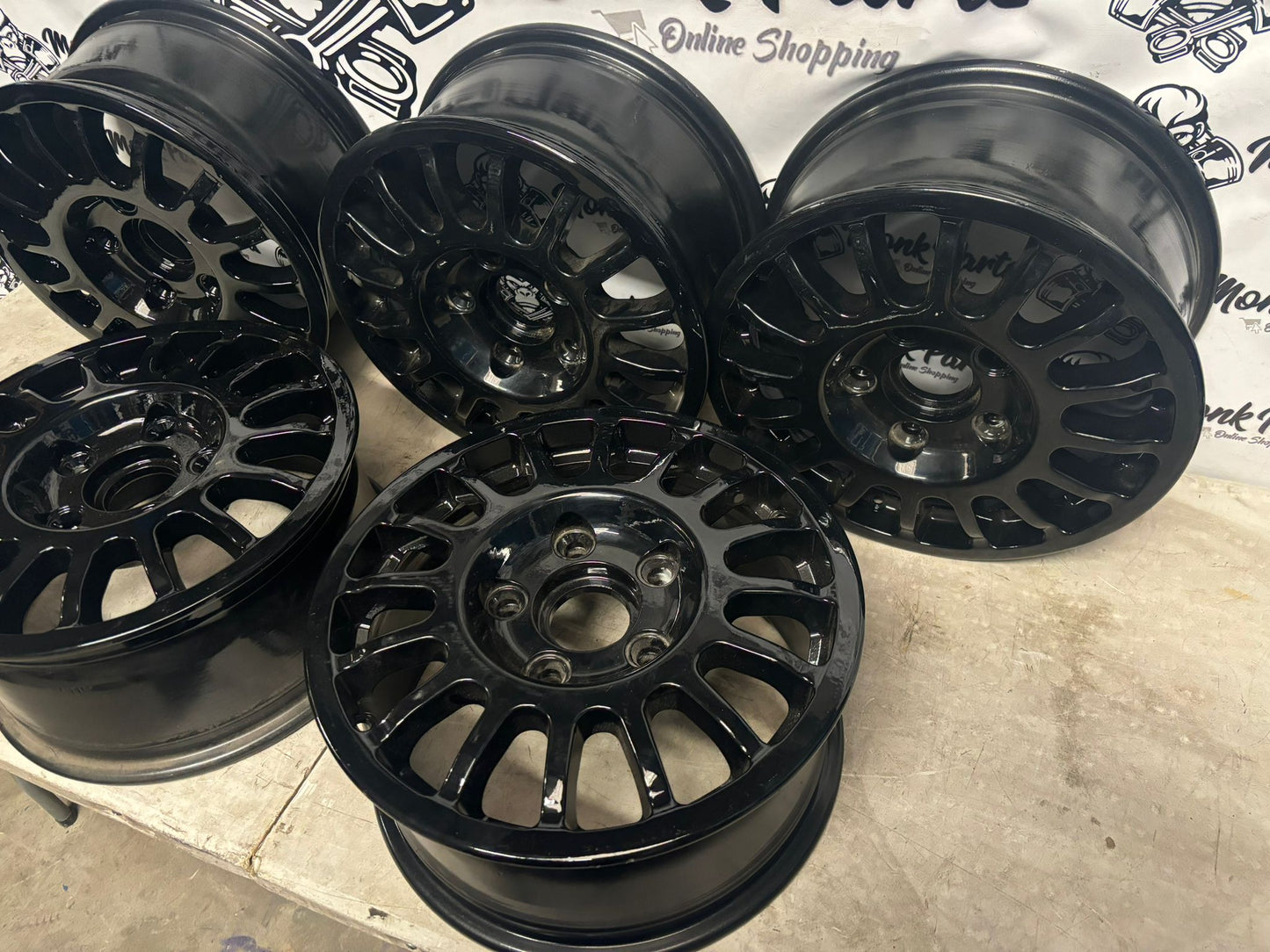 5 Llantas OZ RACING 7x16 ET45 5x130 NUEVAS