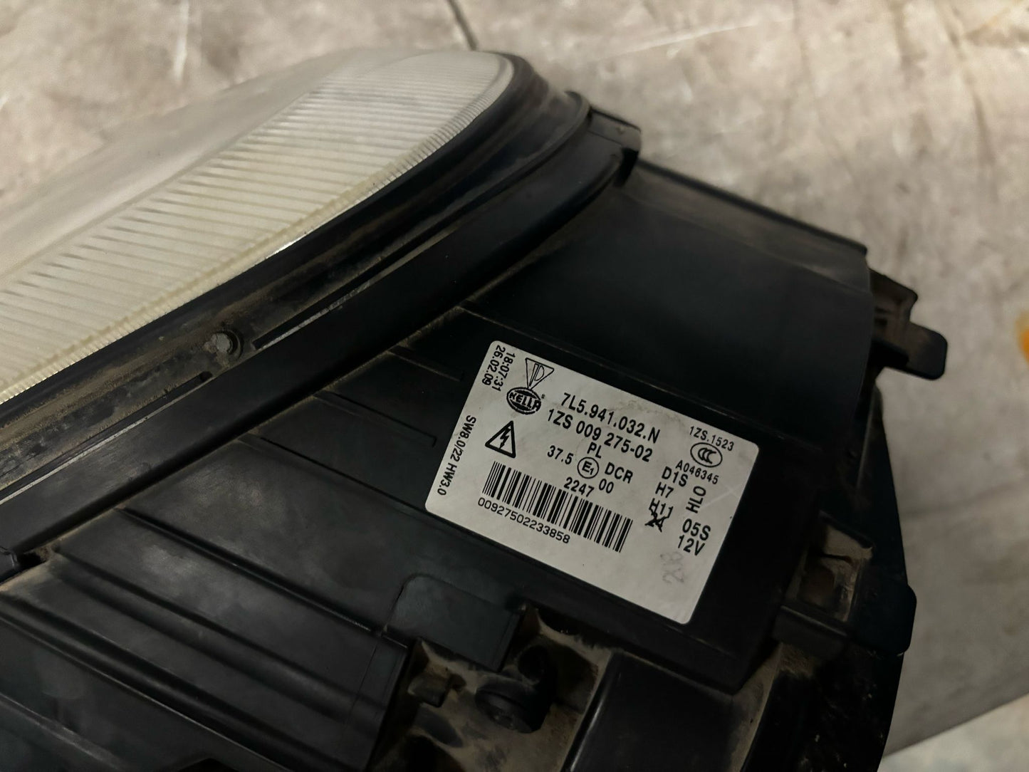 Faro delantero derecho xenon PORSCHE CAYENNE 957 7L5941032N Original