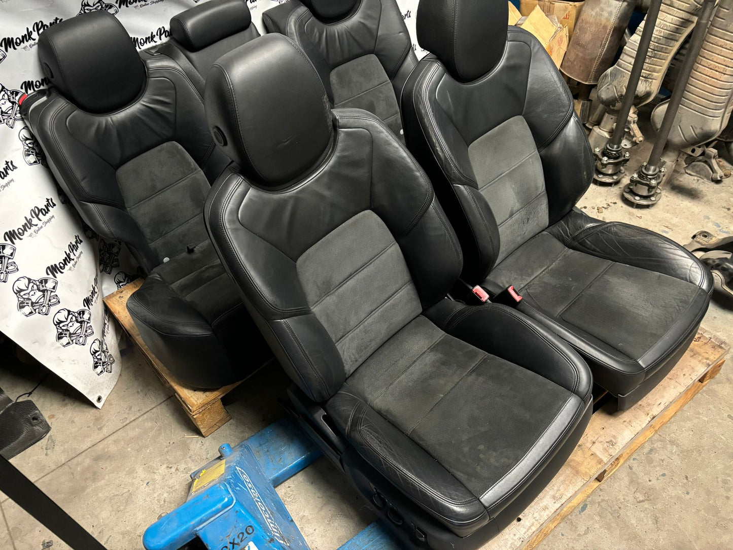 Asientos deportivos PORSCHE CAYENNE GTS 957 calefactados,  eléctricos y con memorias