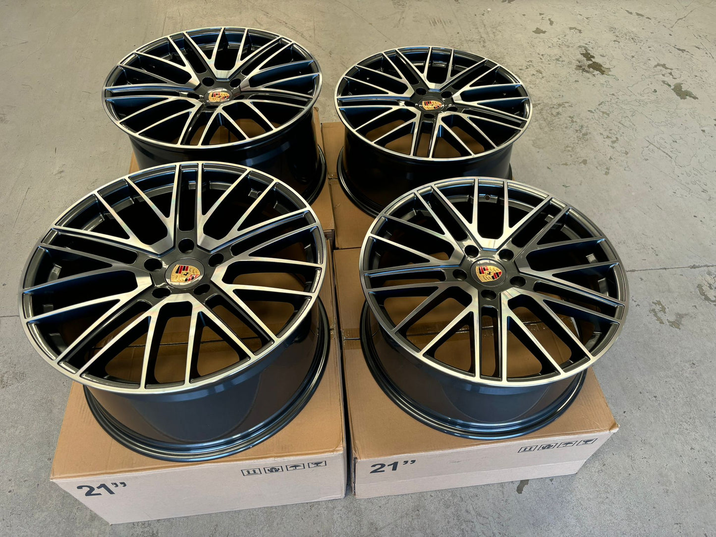 Llantas PORSCHE PANAMERA 21'' Nuevas 9,5x21 ET61 , 11,5x21 ET69